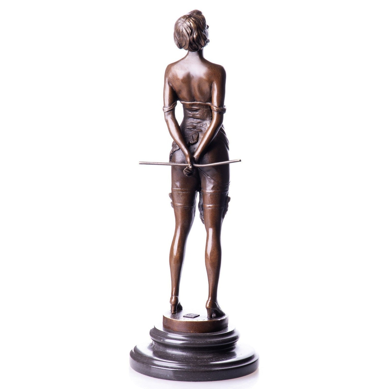 Bound Classical Female Figure | Handcrafted Bronze Decor | Gift Idea