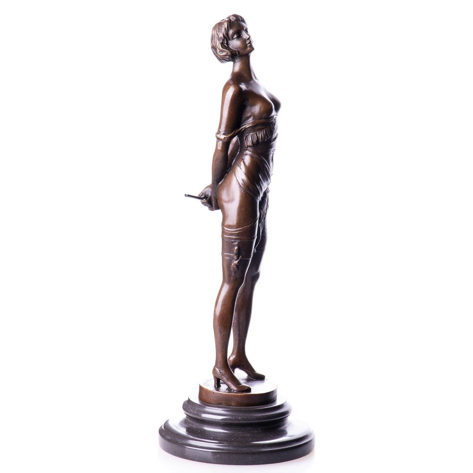 Bound Classical Female Figure | Handcrafted Bronze Decor | Gift Idea