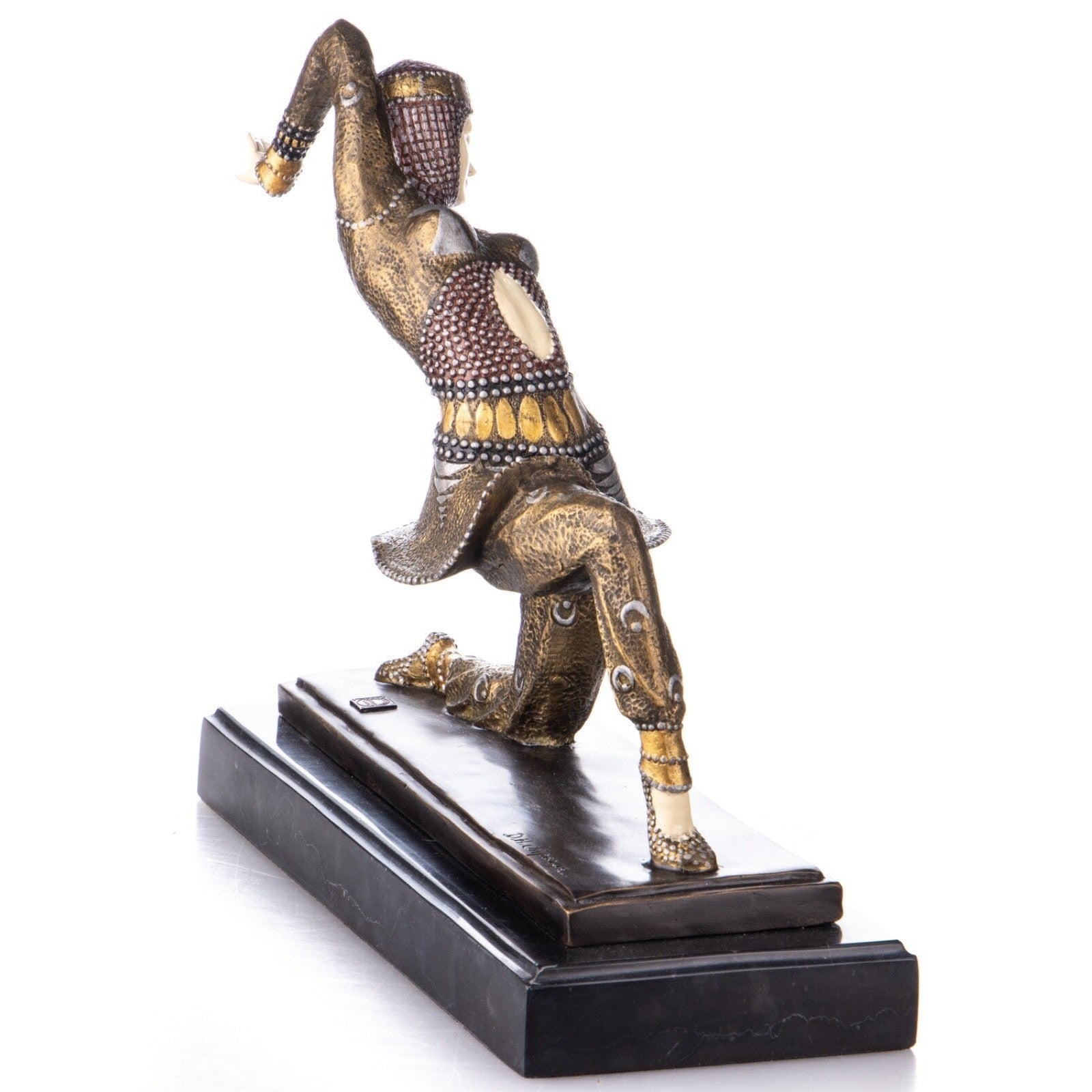 Art Deco Contortion Dancer | Handcrafted Bronze Decor | Gift Idea