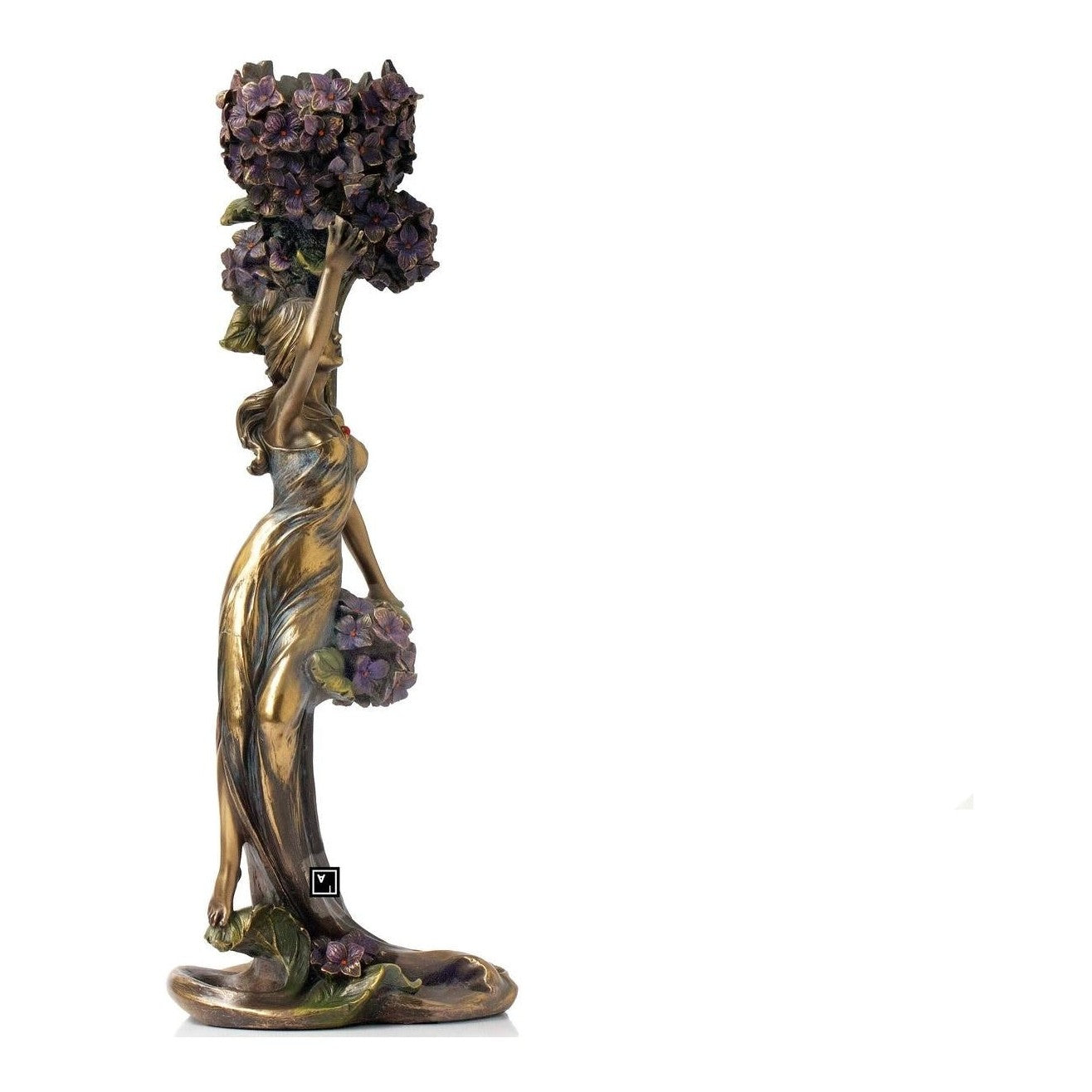 Art Nouveau Candleholder | Figurines & Statues | Home Decor