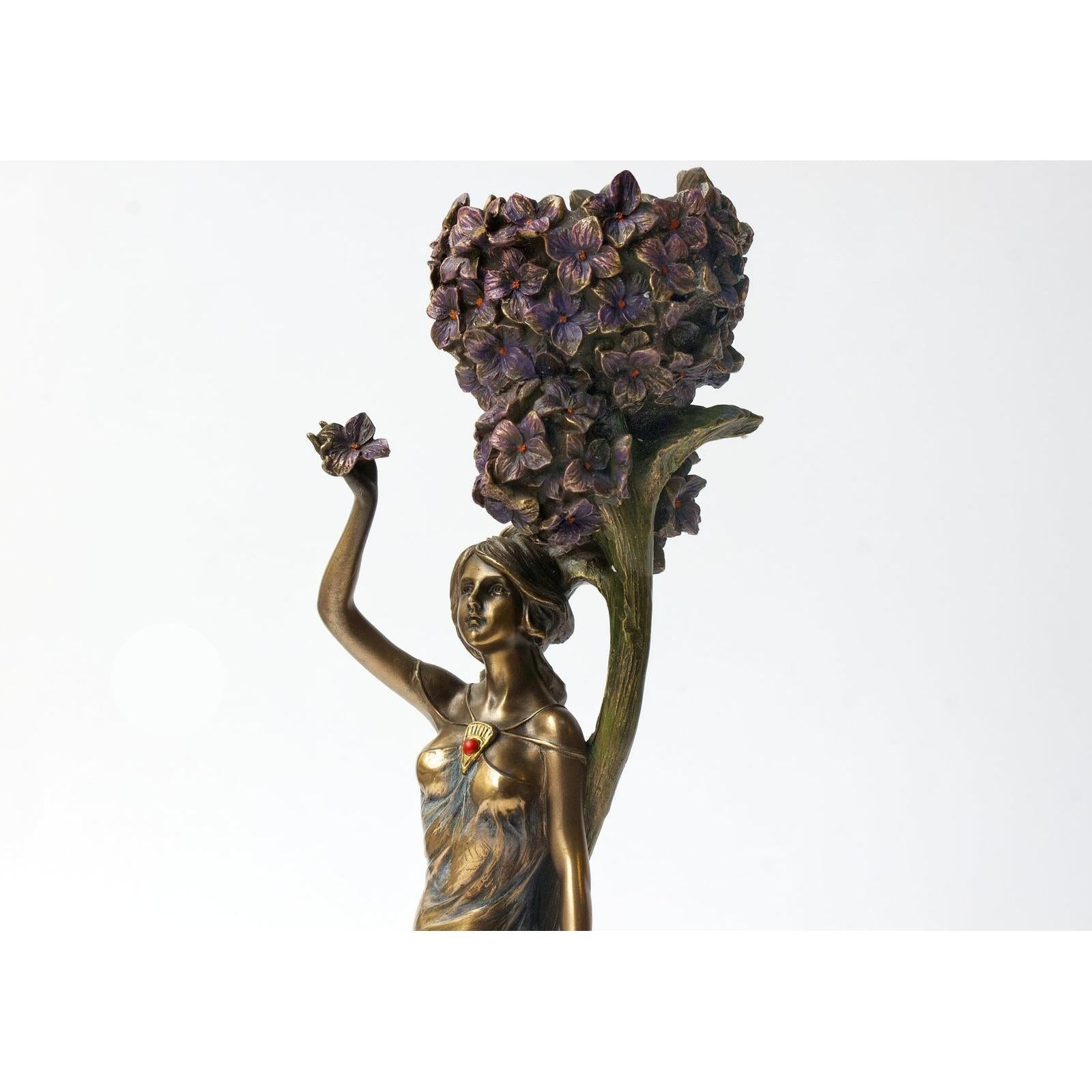 Art Nouveau Candleholder | Figurines & Statues | Home Decor