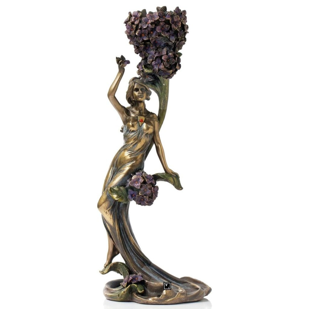 Art Nouveau Candleholder | Figurines & Statues | Home Decor