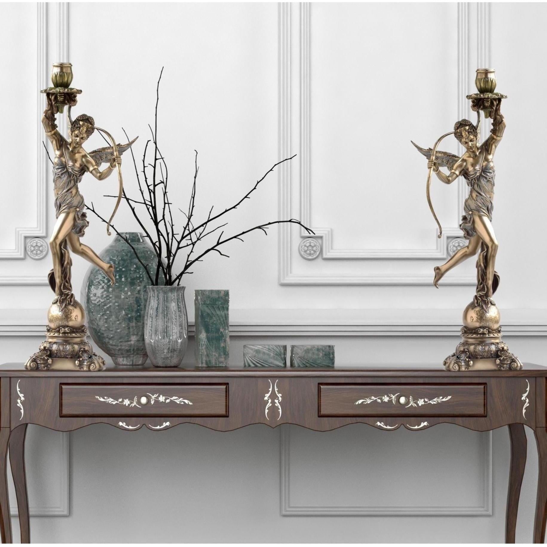 Art Nouveau Diana Candle Holder | Lighting | Home Decor