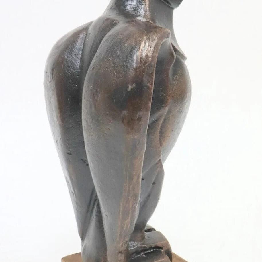 Eagle Bird Sculpture | Handcrafted Bronze Decor | Unique Home Accent