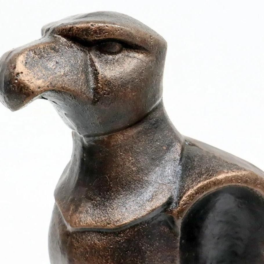 Eagle Bird Sculpture | Handcrafted Bronze Decor | Unique Home Accent