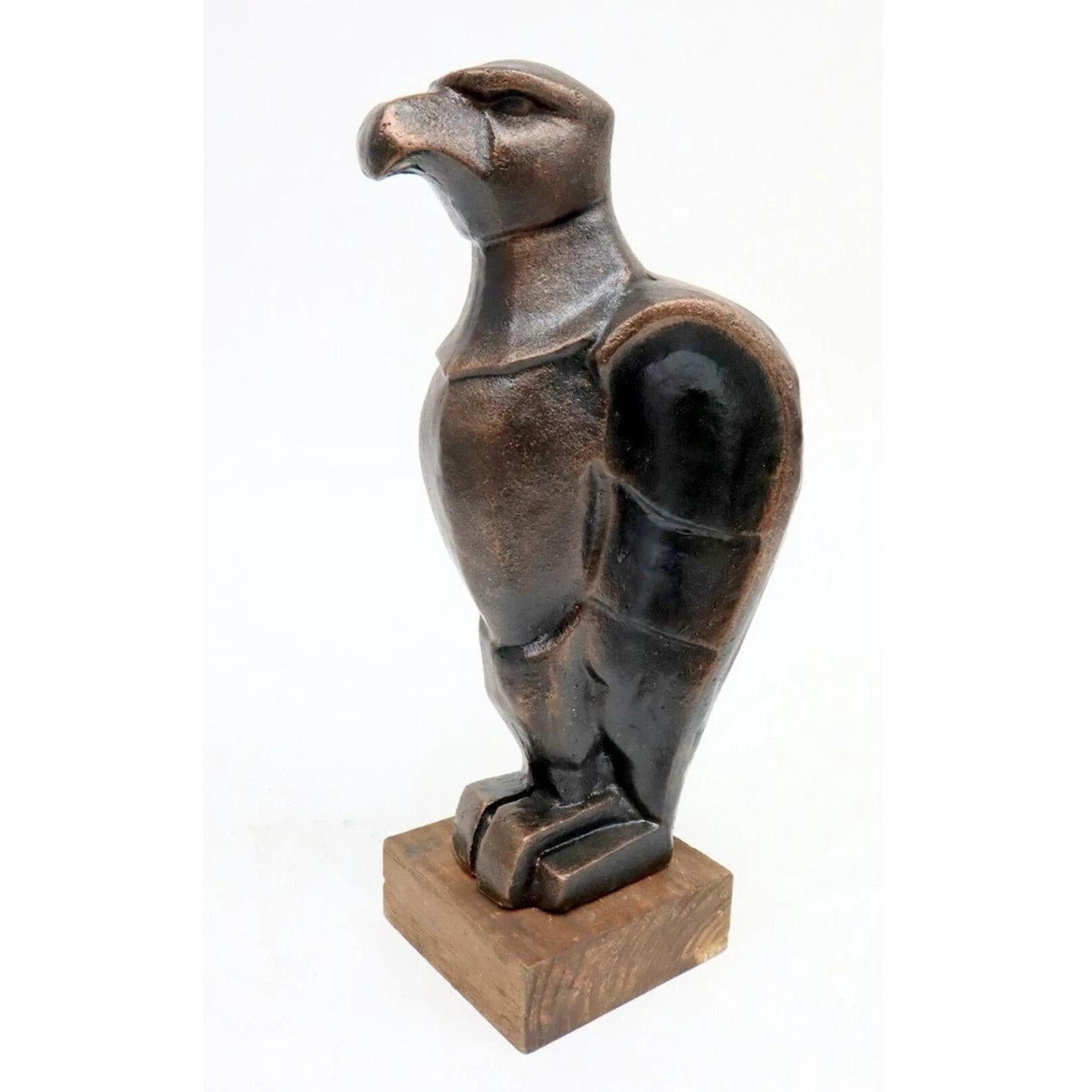 Eagle Bird Sculpture | Handcrafted Bronze Decor | Unique Home Accent