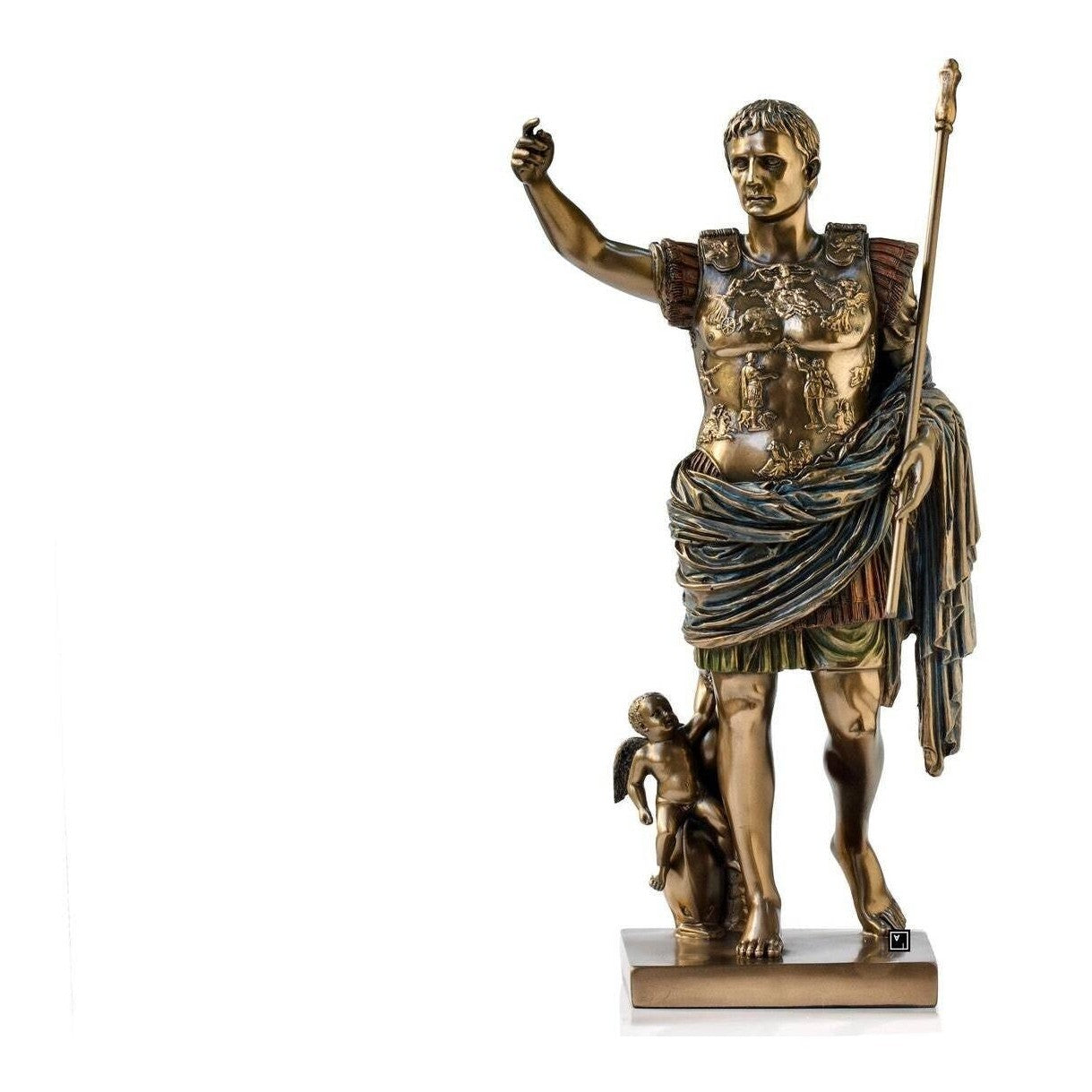 Augustus Of Prima Porta Statue Figurine.Augustus Caesar Statue