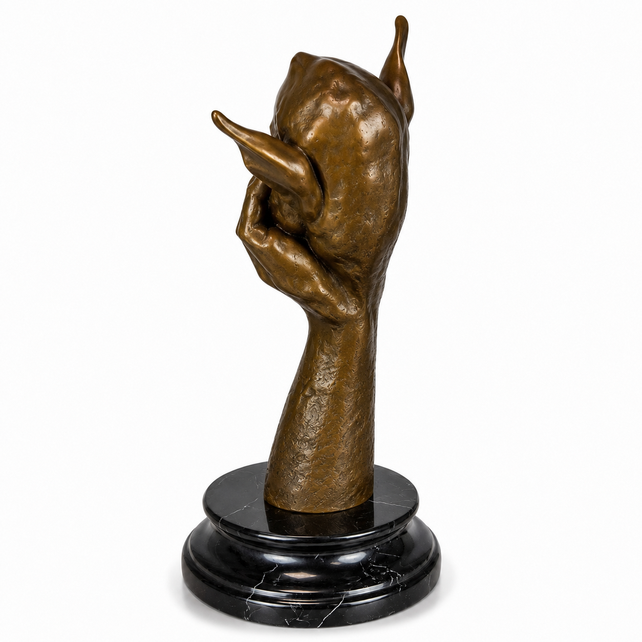 Goblin head resting on head | Mythology & Deity Sculptures
