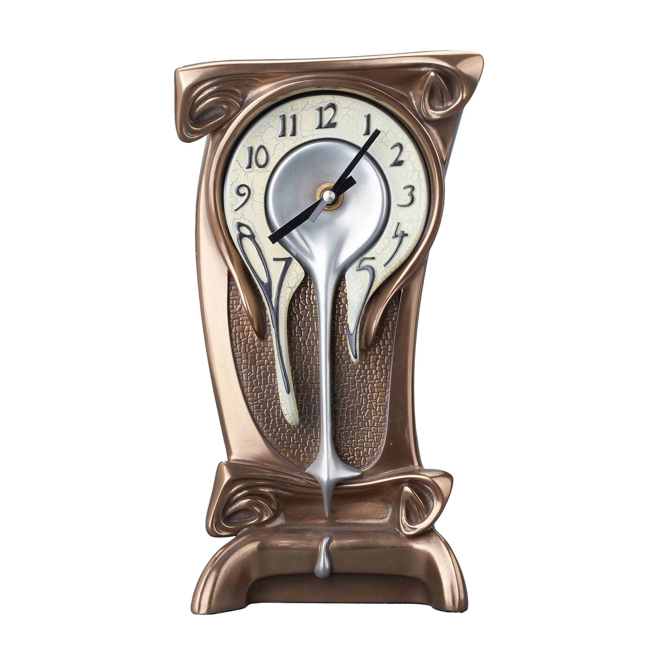 Art Nouveau Melting Clock 8390