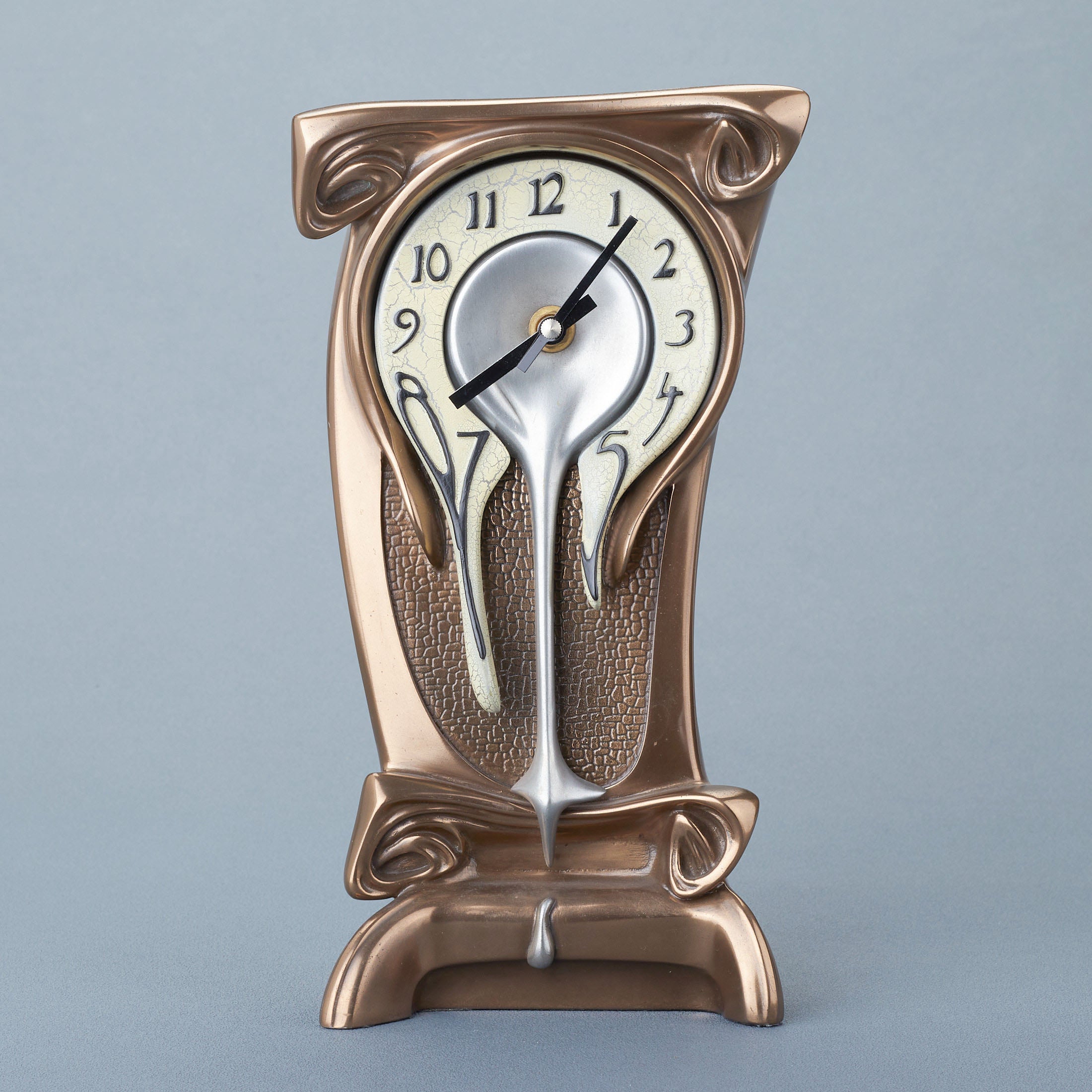 Art Nouveau Melting Clock 8390