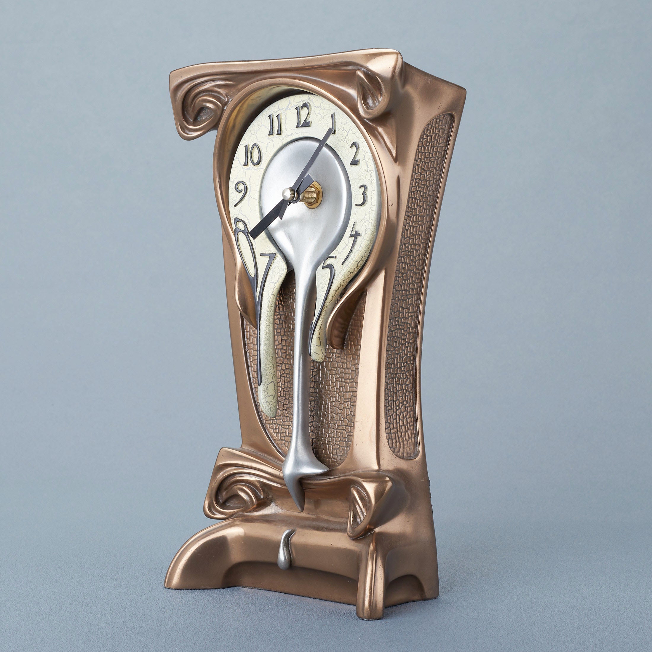 Art Nouveau Melting Clock 8390