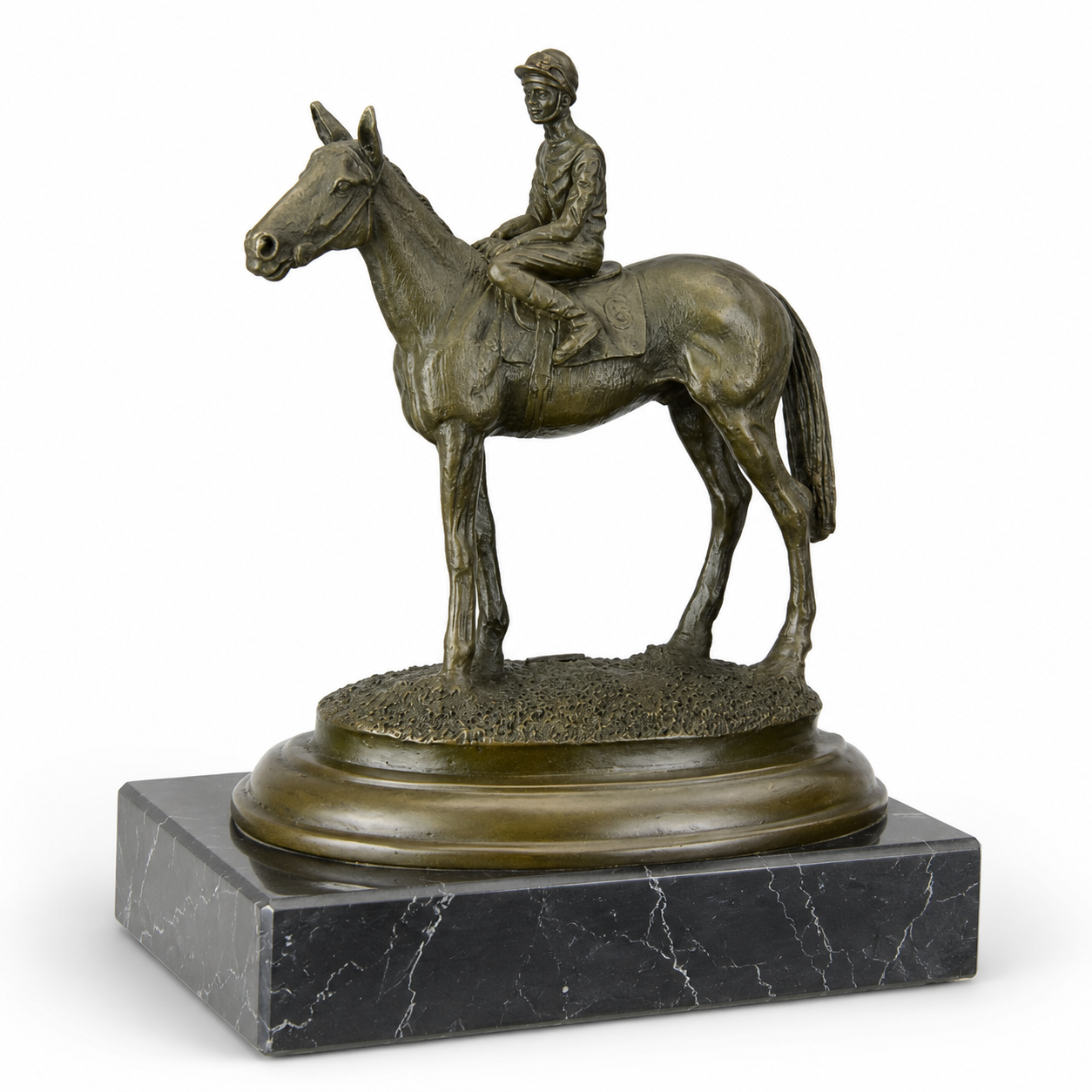 Horse and Rider | Animal Sculptures | Home Decor | Handcrafted