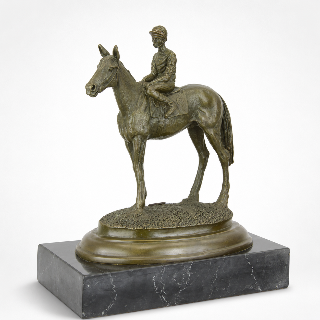 Horse and Rider | Animal Sculptures | Home Decor | Handcrafted