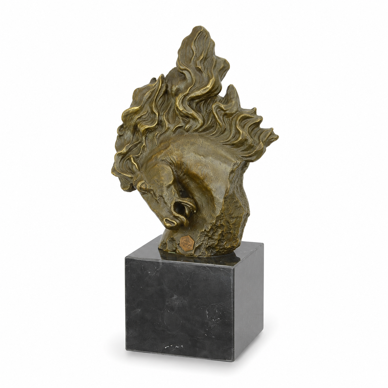 Horse Head on marble base | Animal Sculptures | Home Decor