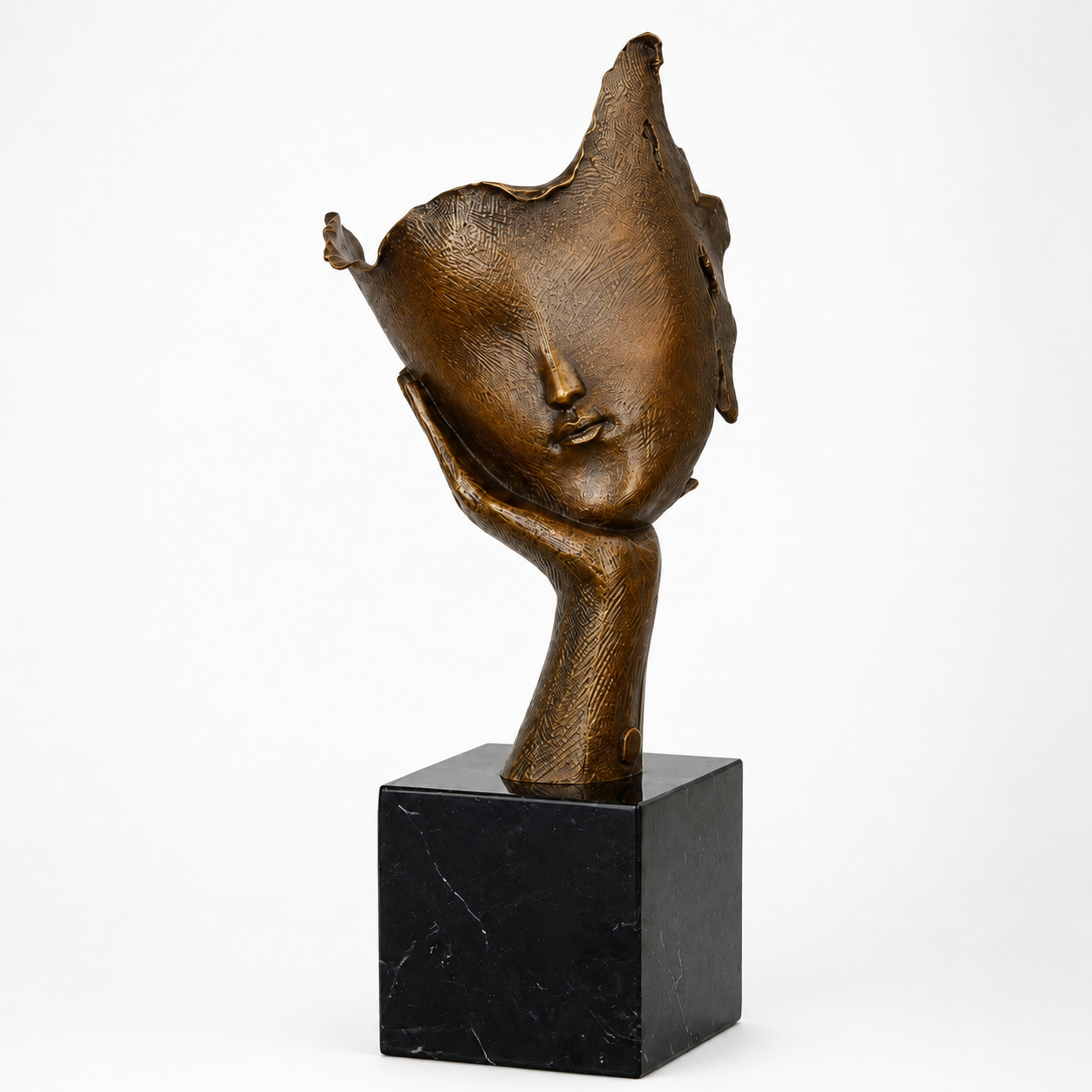 Face Resting on Hand | Curios & Collectibles | Home Decor