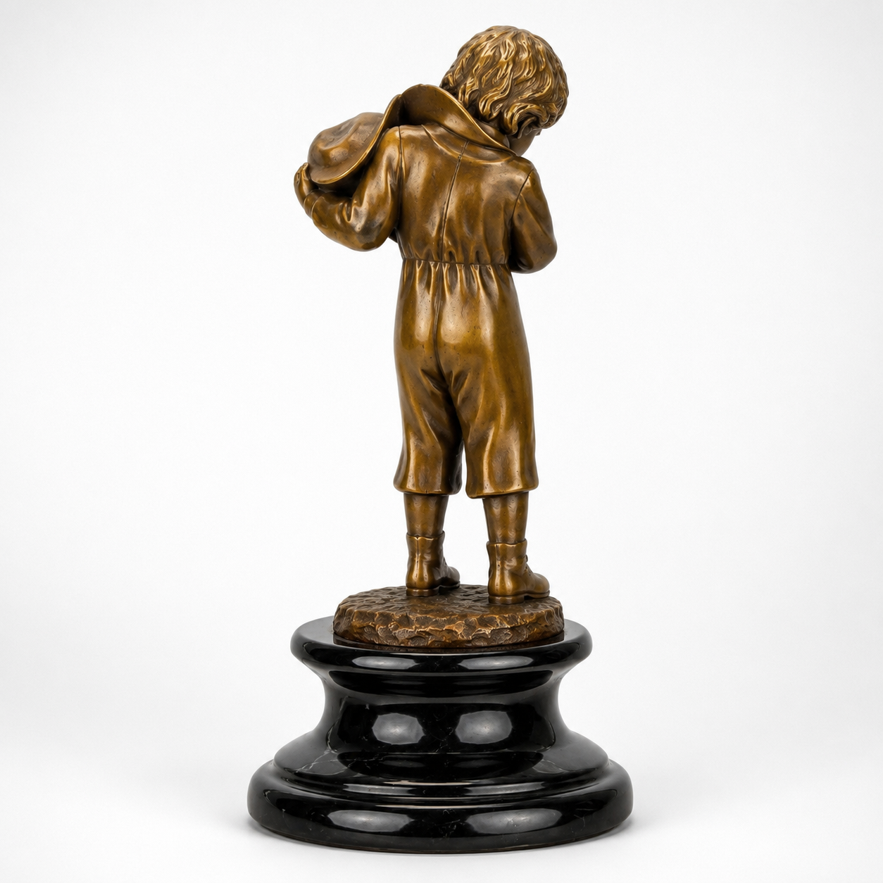 Cherub Angel Figurine | Handcrafted Bronze Decor