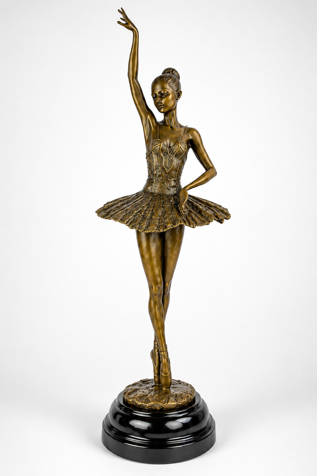 Graceful Ballet Dancer | Handcrafted Bronze Decor