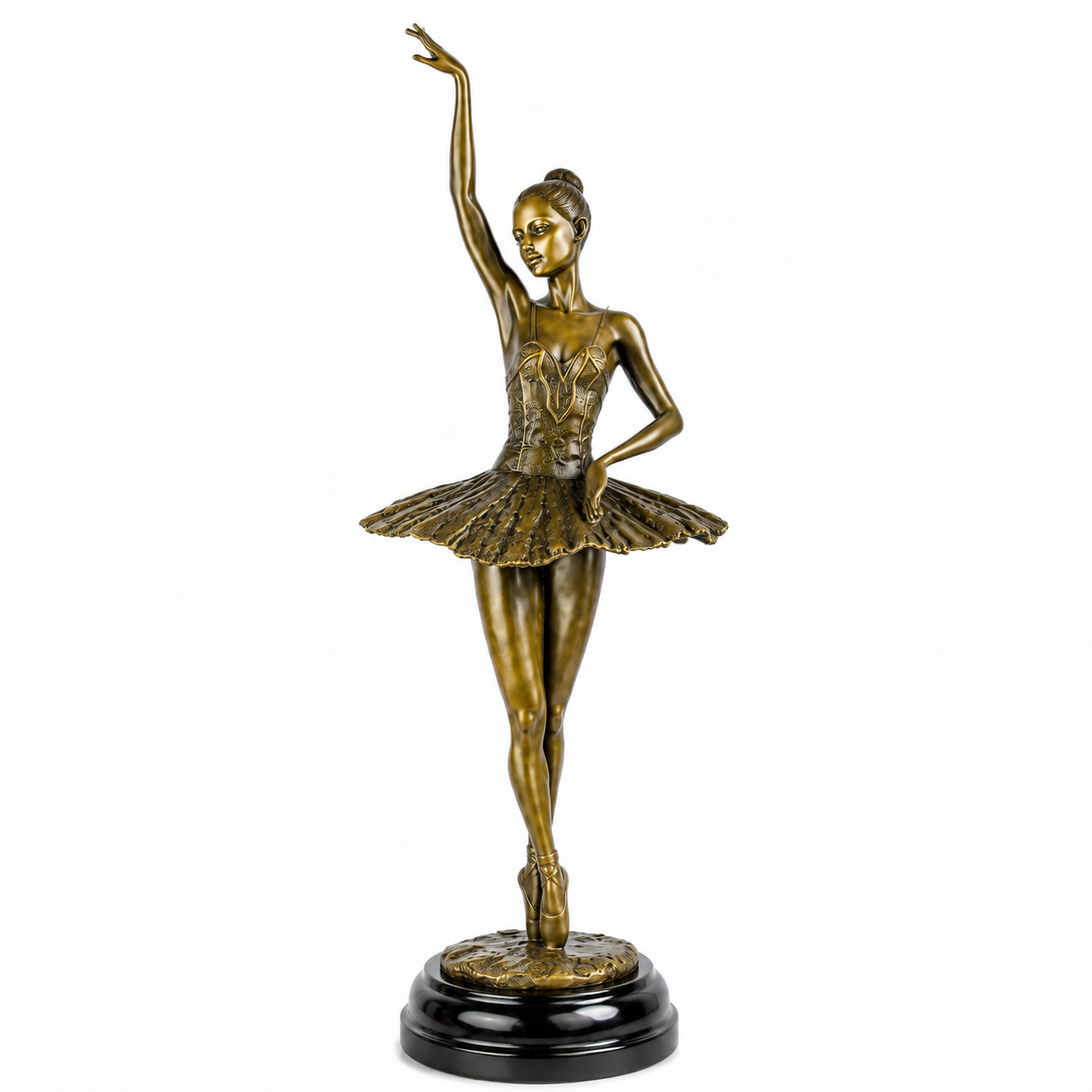 Graceful Ballet Dancer | Handcrafted Bronze Decor