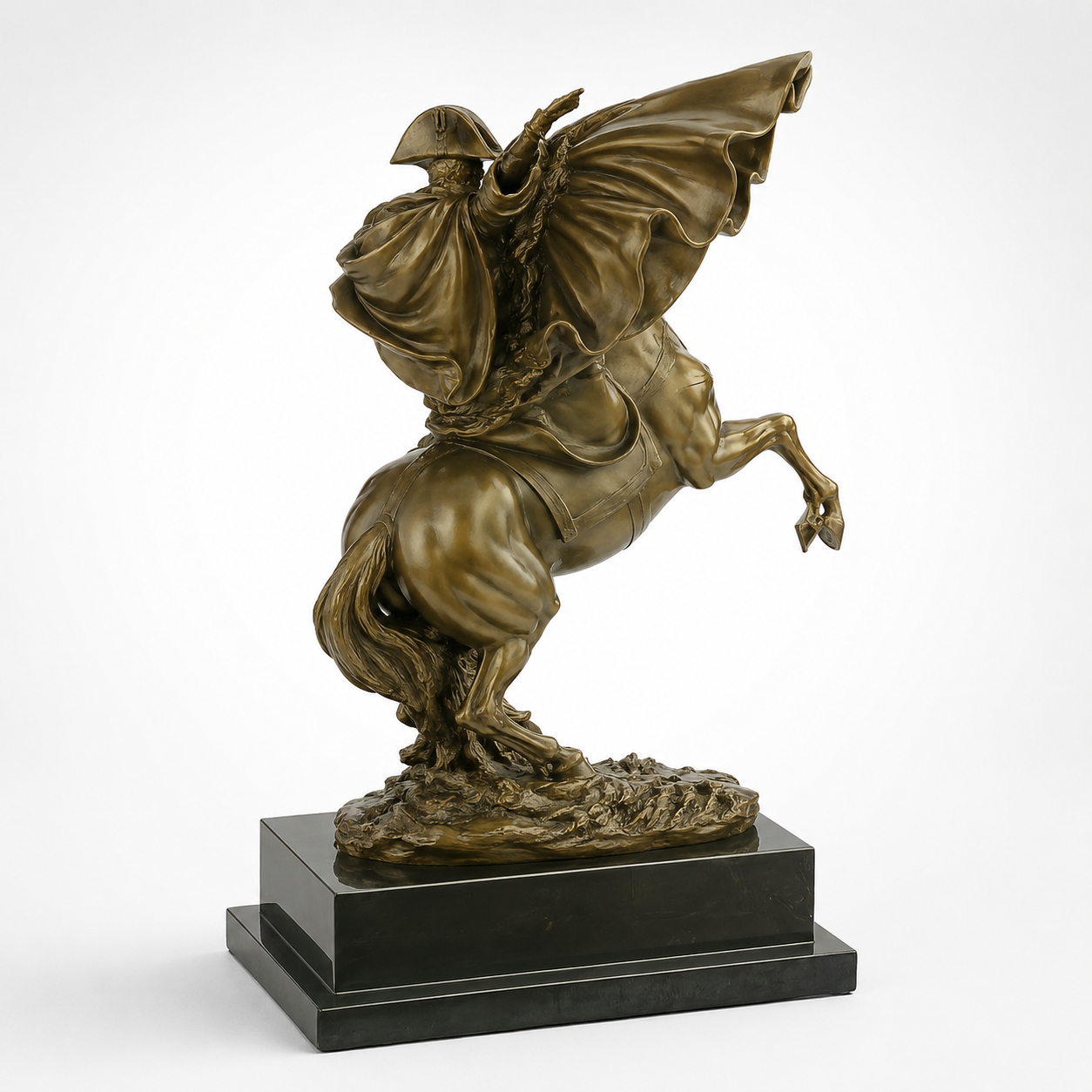 Napoleon Crossing the Alps | Handcrafted Bronze Decor | Unique Home