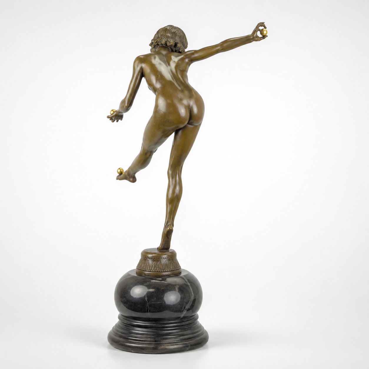 Called " the Trickstress" | Handcrafted Bronze Decor | Unique Home