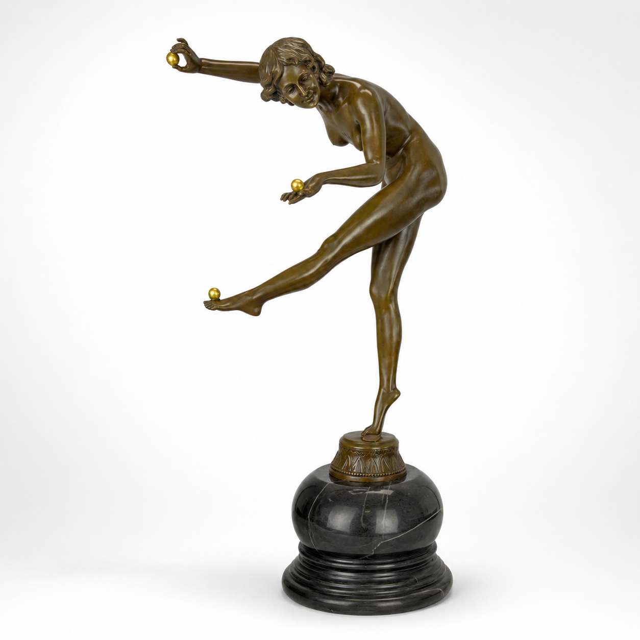 Called " the Trickstress" | Handcrafted Bronze Decor | Unique Home