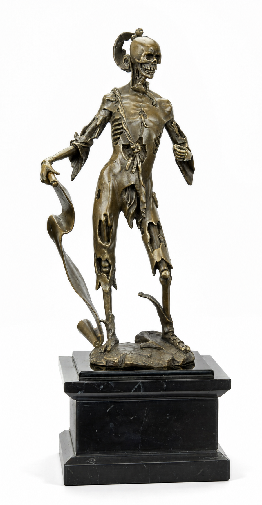 Memento Mori | Handcrafted Bronze Decor | Unique Home Accent