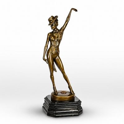 Revue Dancer | Handcrafted Bronze Decor | Unique Home Accent