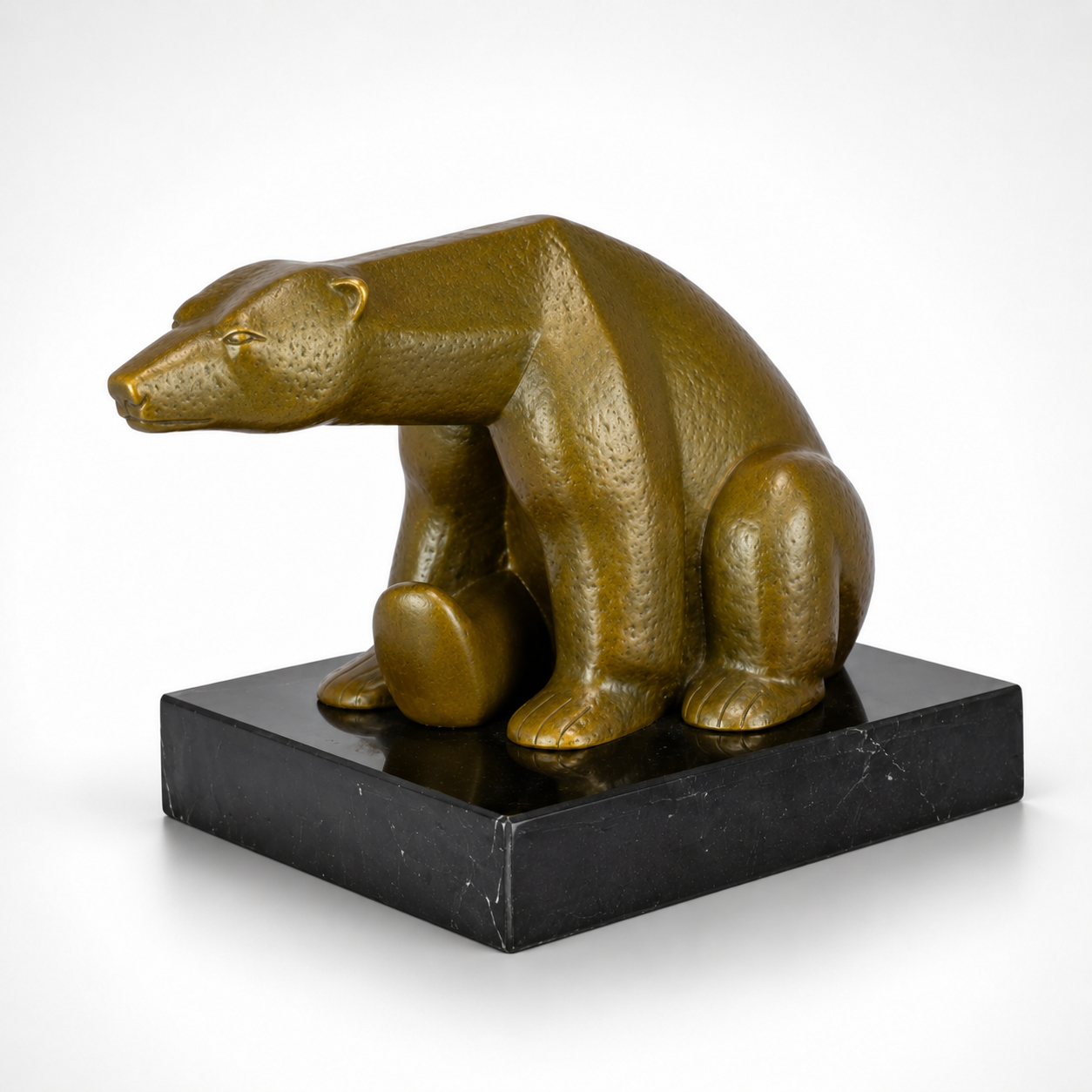 Polar Bear | Handcrafted Bronze Decor | Unique Home Accent | Gift Idea