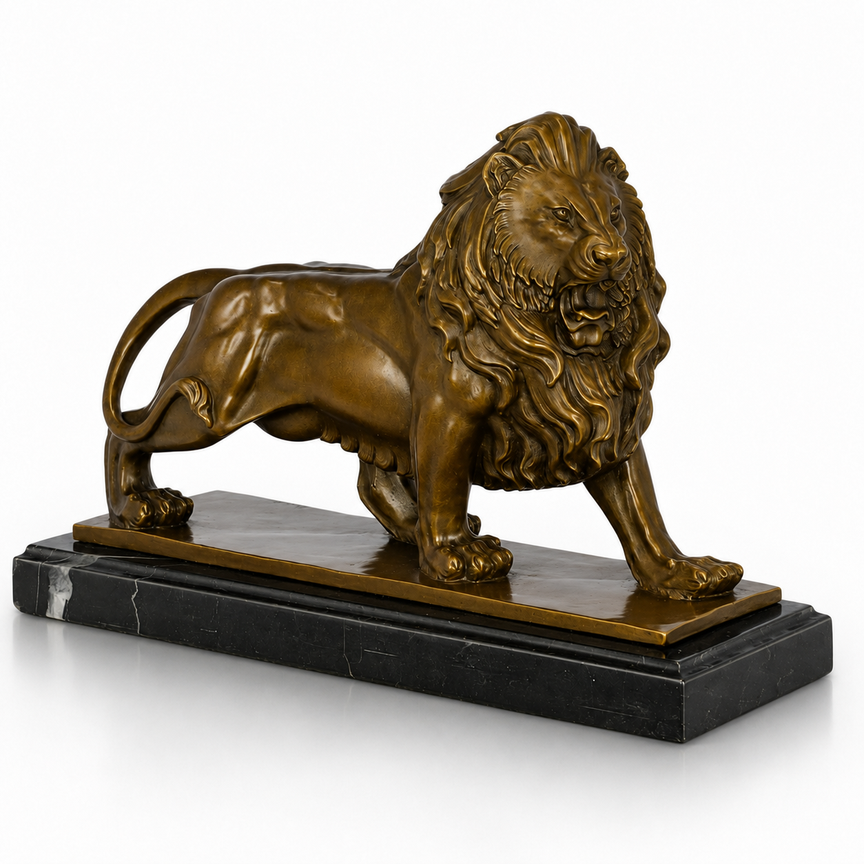 Lion | Handcrafted Bronze Decor | Unique Home Accent | Gift Idea