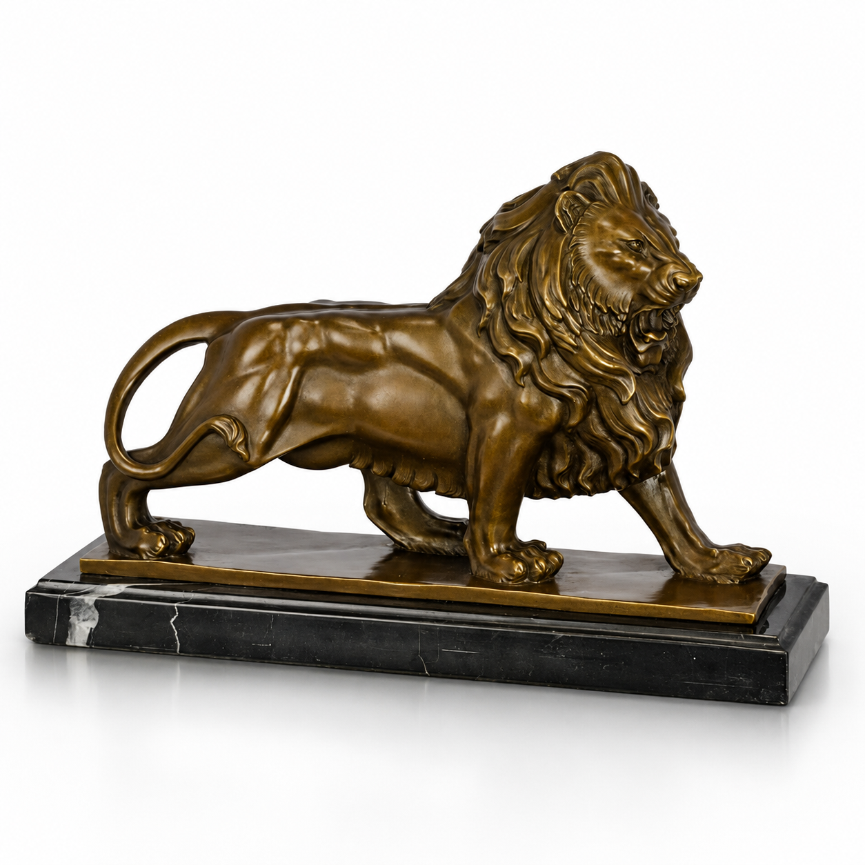Lion | Handcrafted Bronze Decor | Unique Home Accent | Gift Idea