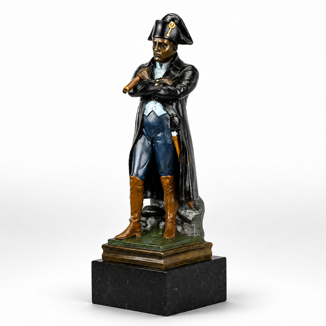 Color Patina Bronze Napoleon Statue | Figurines & Statues