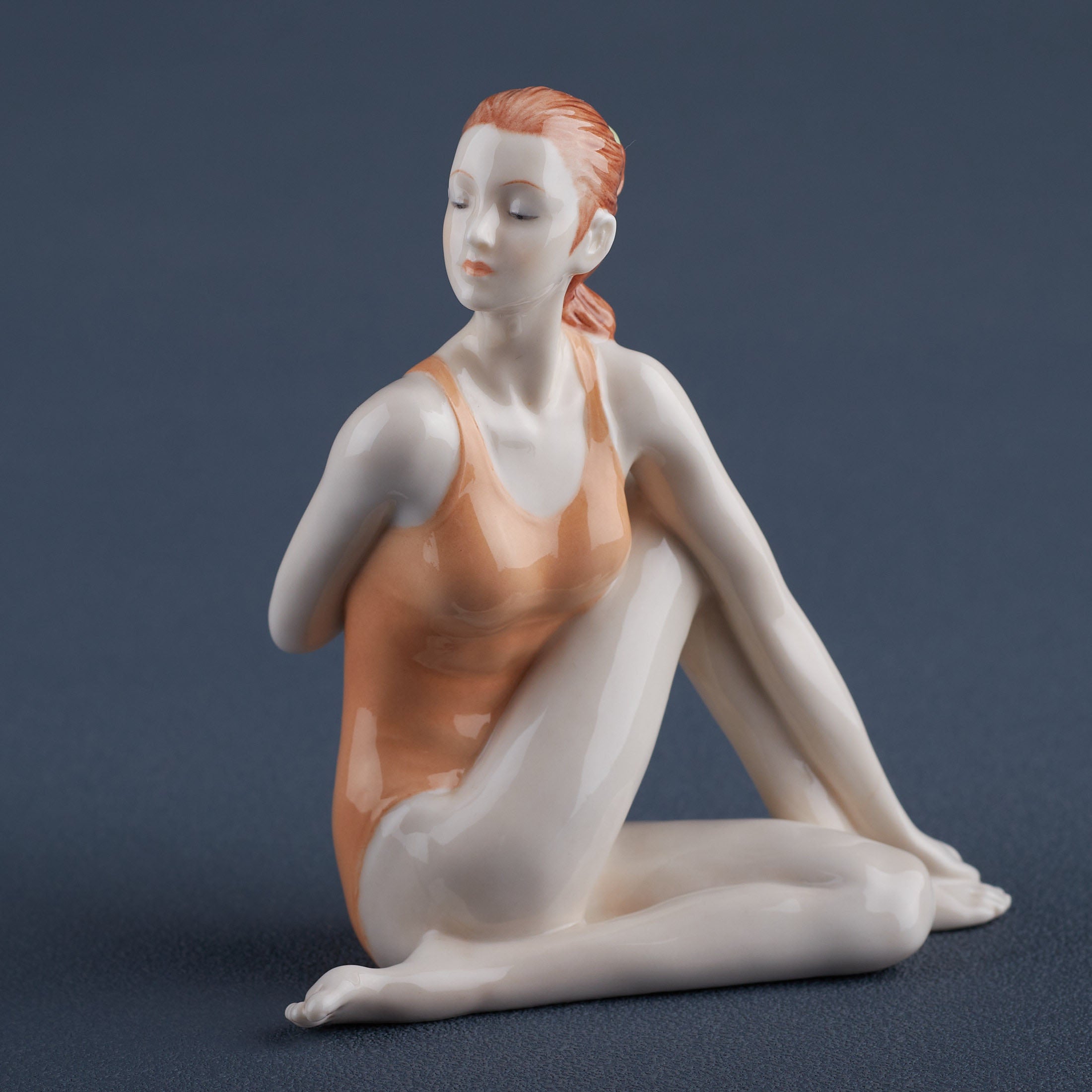 Yoga Twisting Spine Pose
