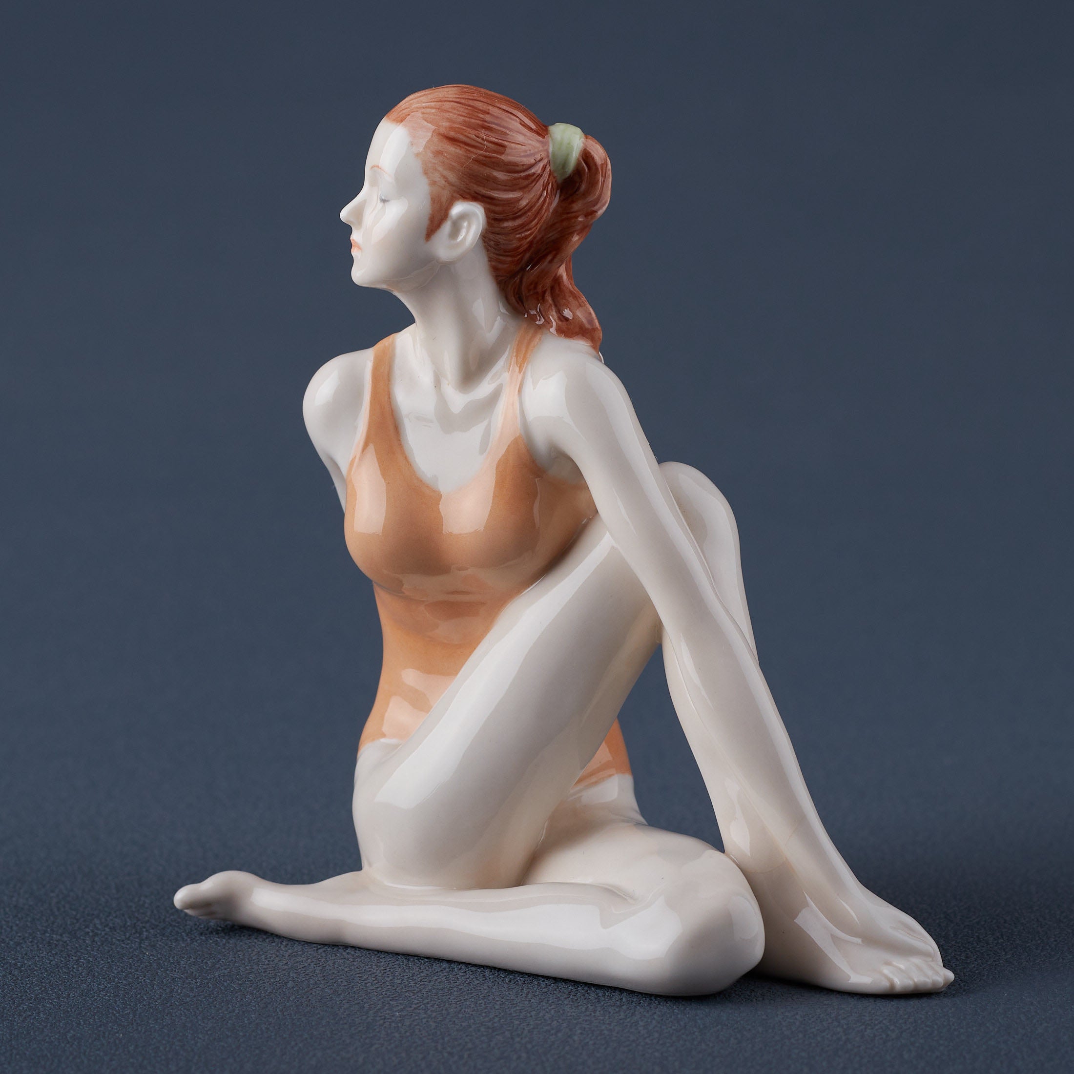 Yoga Twisting Spine Pose