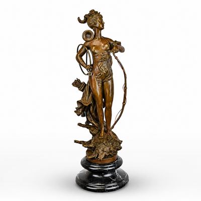 Diana Victorious | Handcrafted Bronze Decor | Unique Home Accent