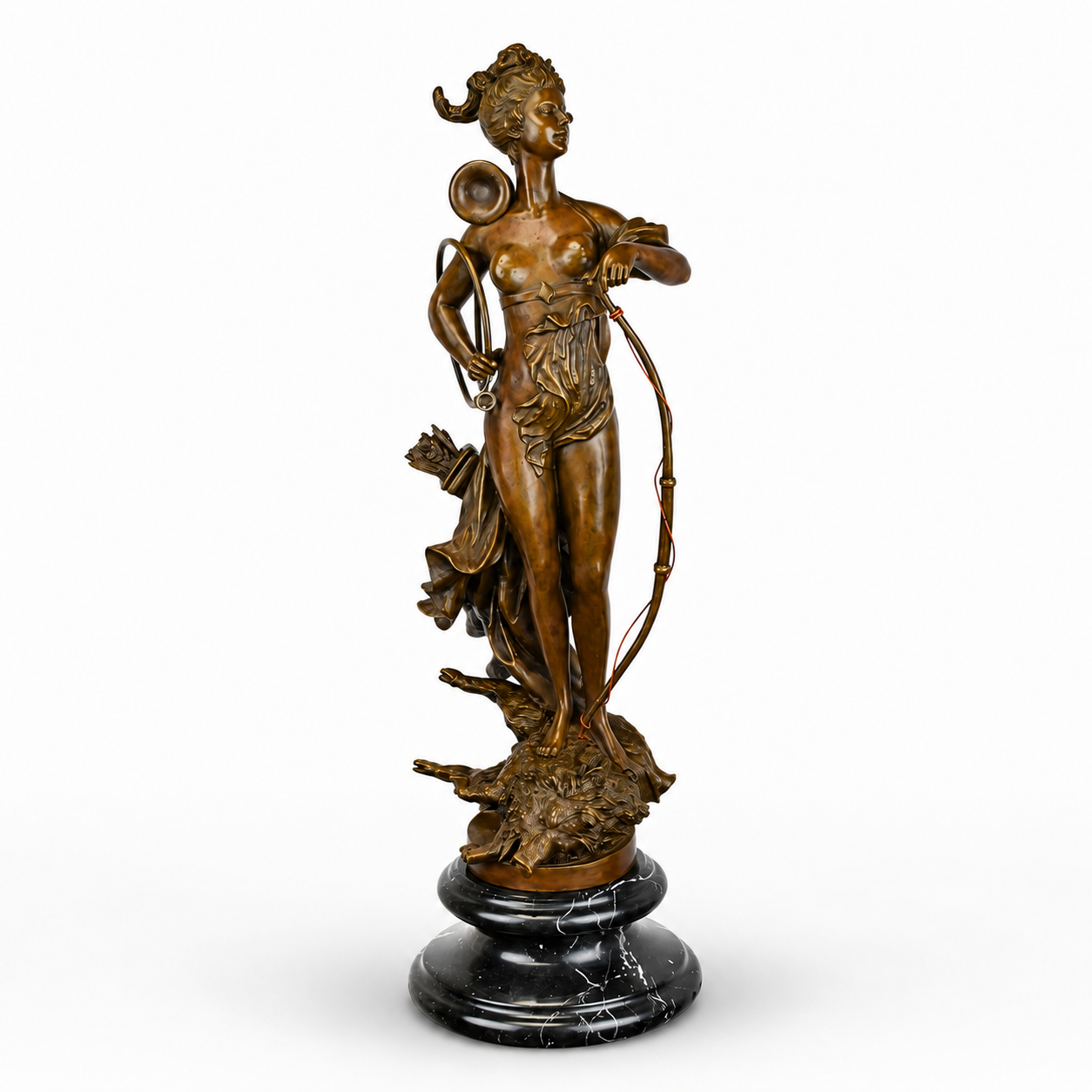 Diana Victorious | Handcrafted Bronze Decor | Unique Home Accent
