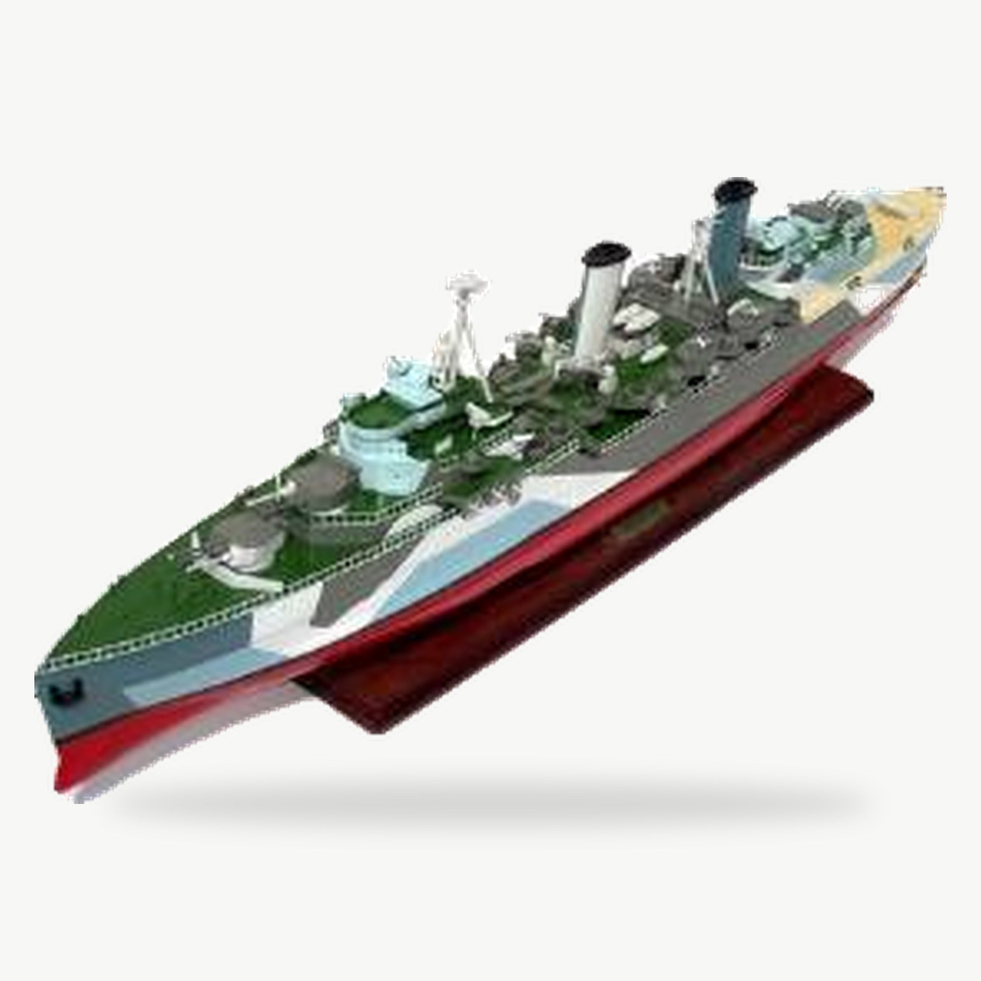 HMS Belfast Warship Wooden Model – 99 cm