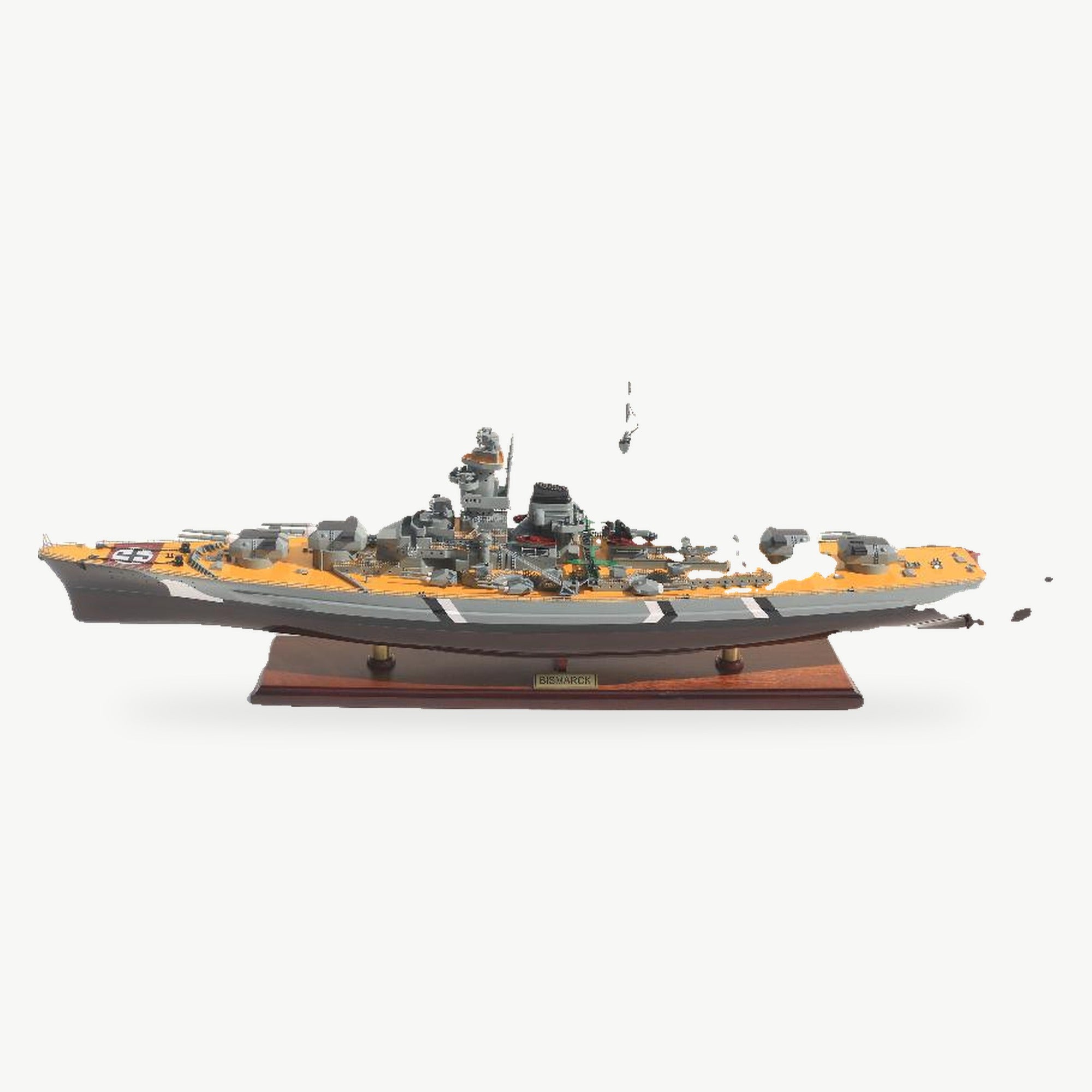 Bismarck Battleship Wooden Model – 100 cm