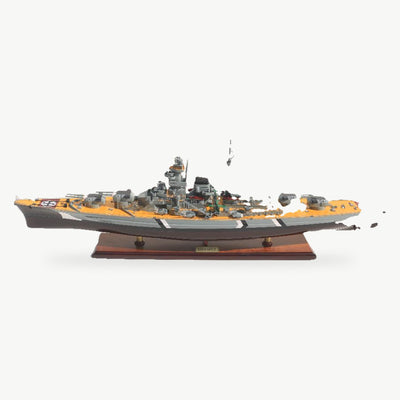 Bismarck Battleship Wooden Model – 100 cm