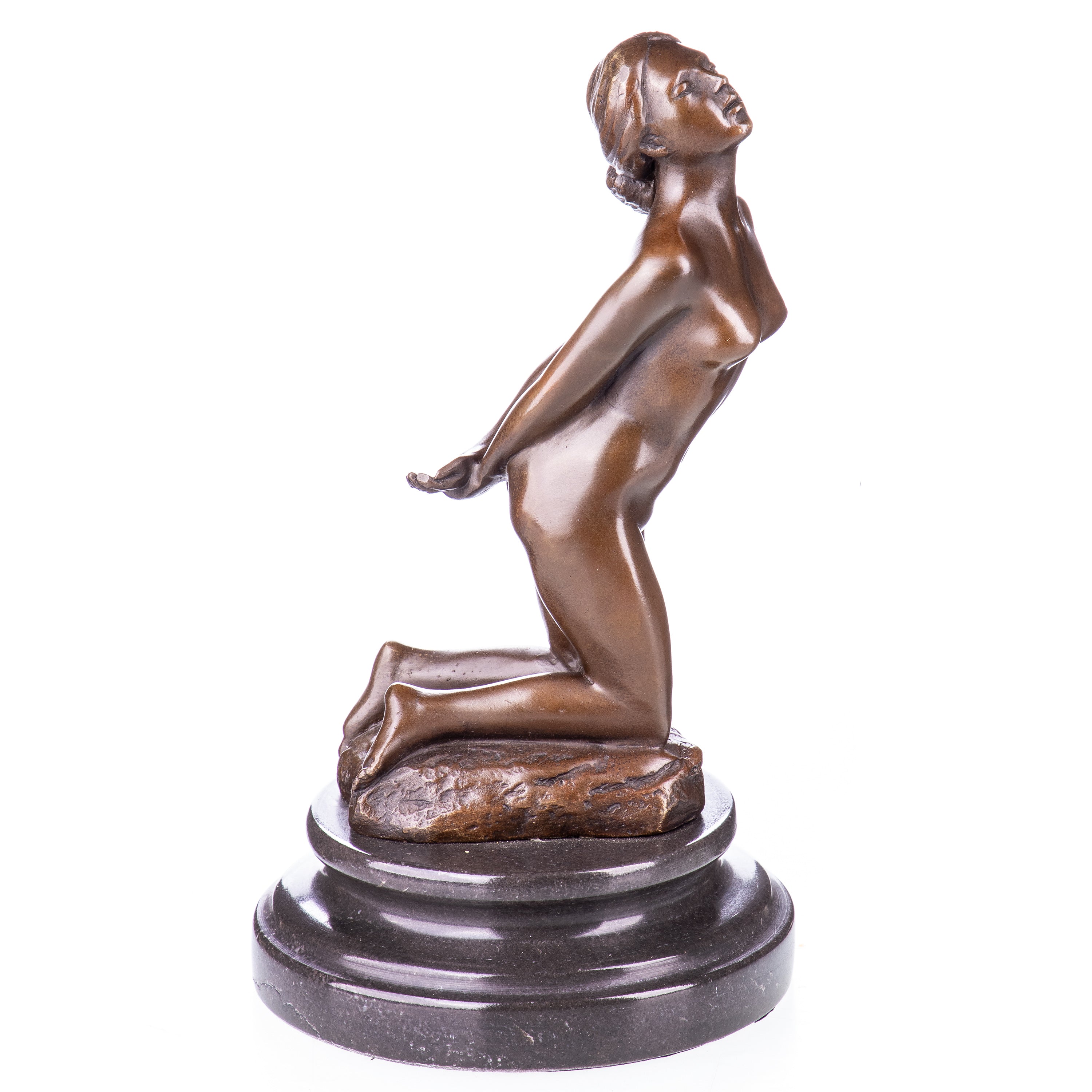 Female Nude Erotic Bronze Sculpture