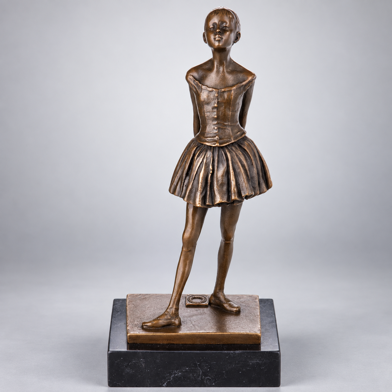 Little Dancer Aged Fourteen Bronze Sculpture after Degas – view 1
