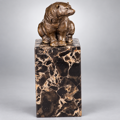 Bear Bronze Sculpture – Small