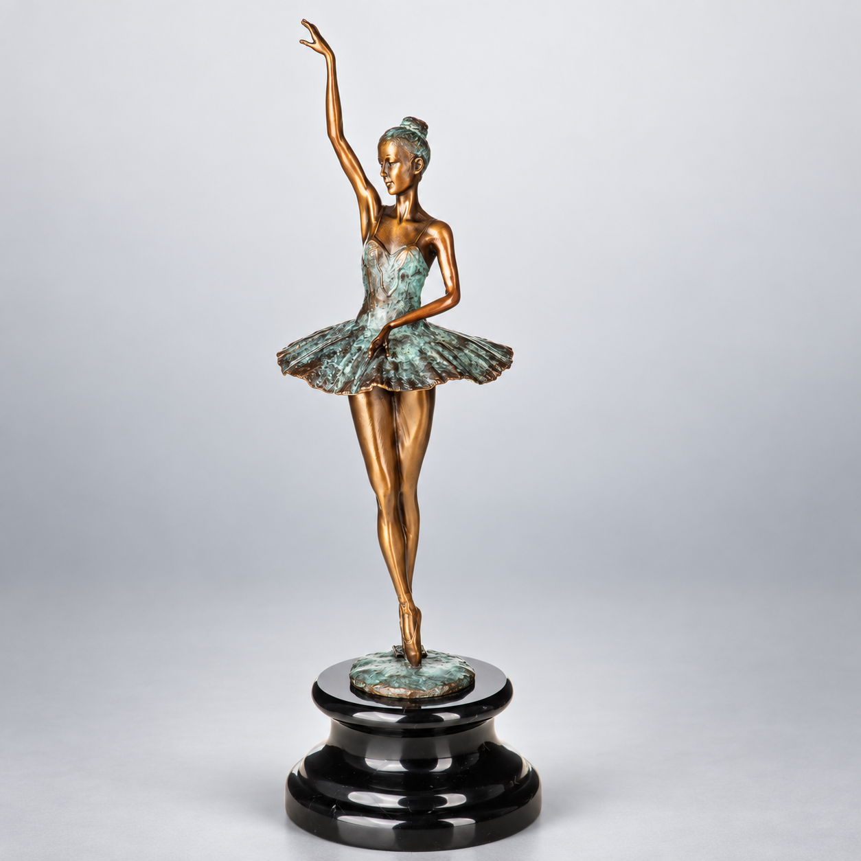 Ballerina Bronze Sculpture – view 1