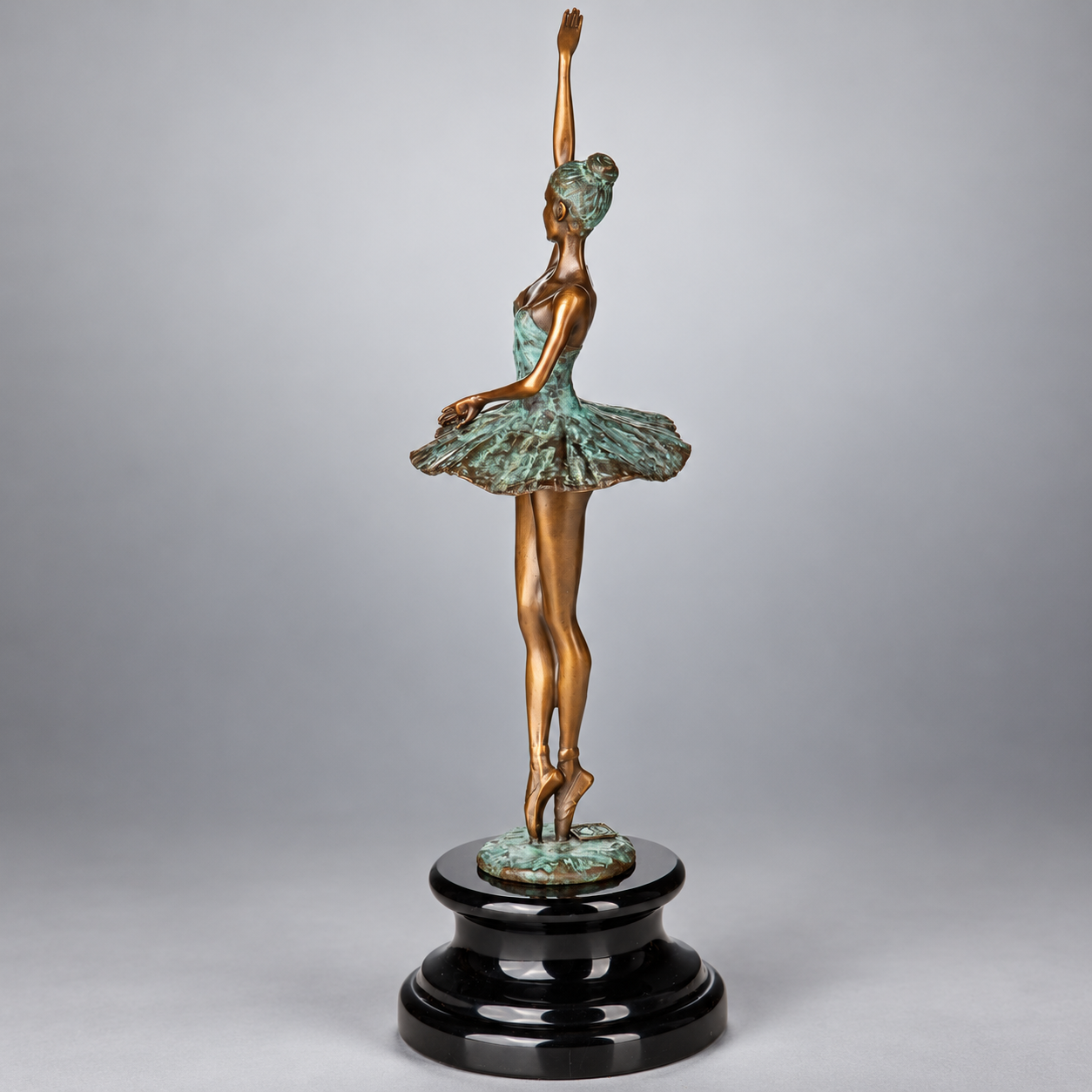 Ballerina Bronze Sculpture – view 2