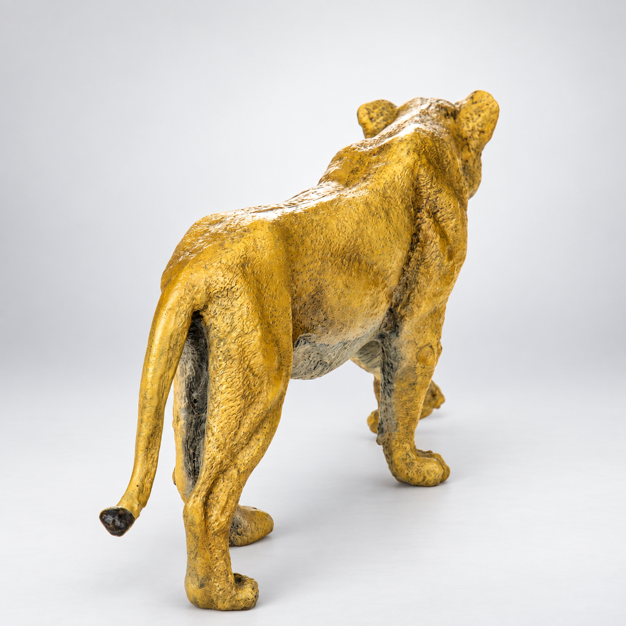 Lioness Vienna Bronze Miniature – Cold Painted