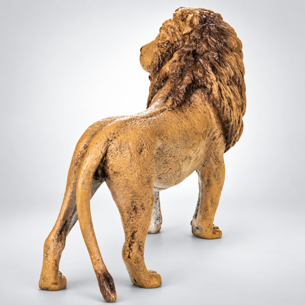 Lion Vienna Bronze Miniature – Cold Painted