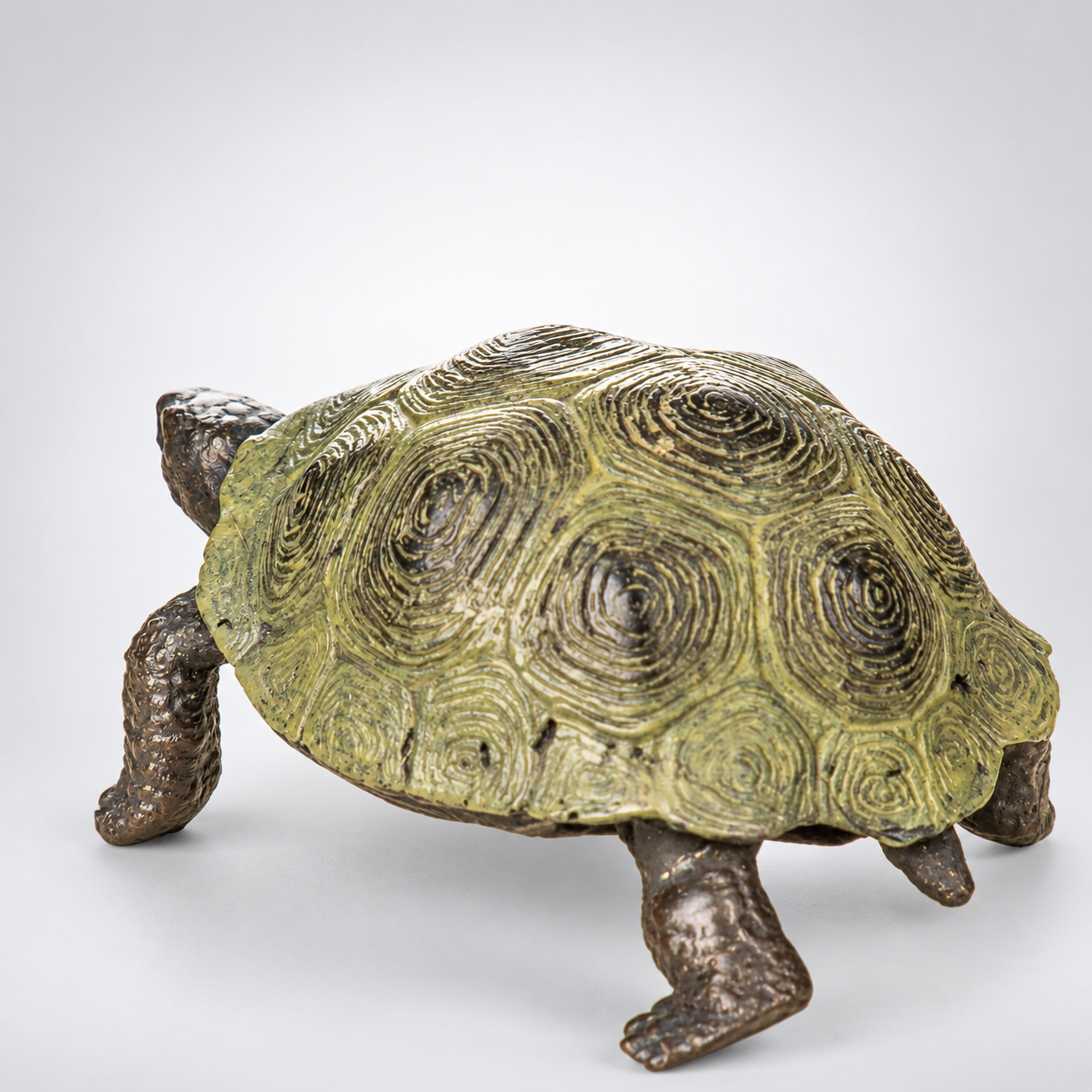 Tortoise Vienna Bronze Miniature – Cold Painted – view 3