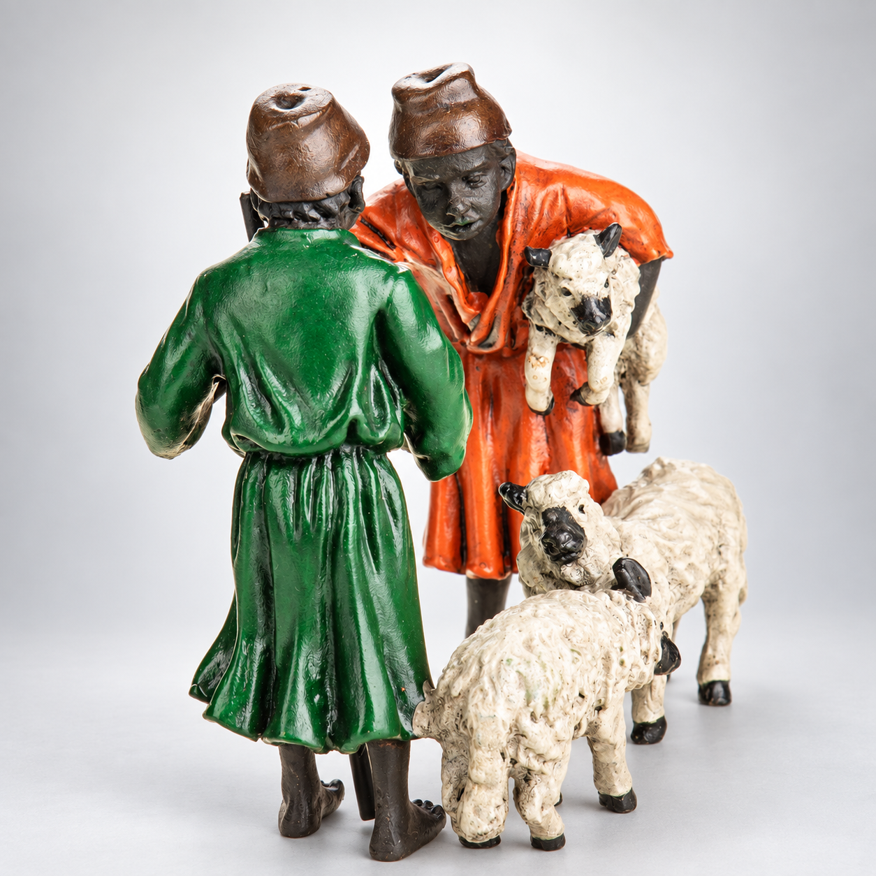 Vienna Bronze Figurine – Cold Painted Miniature