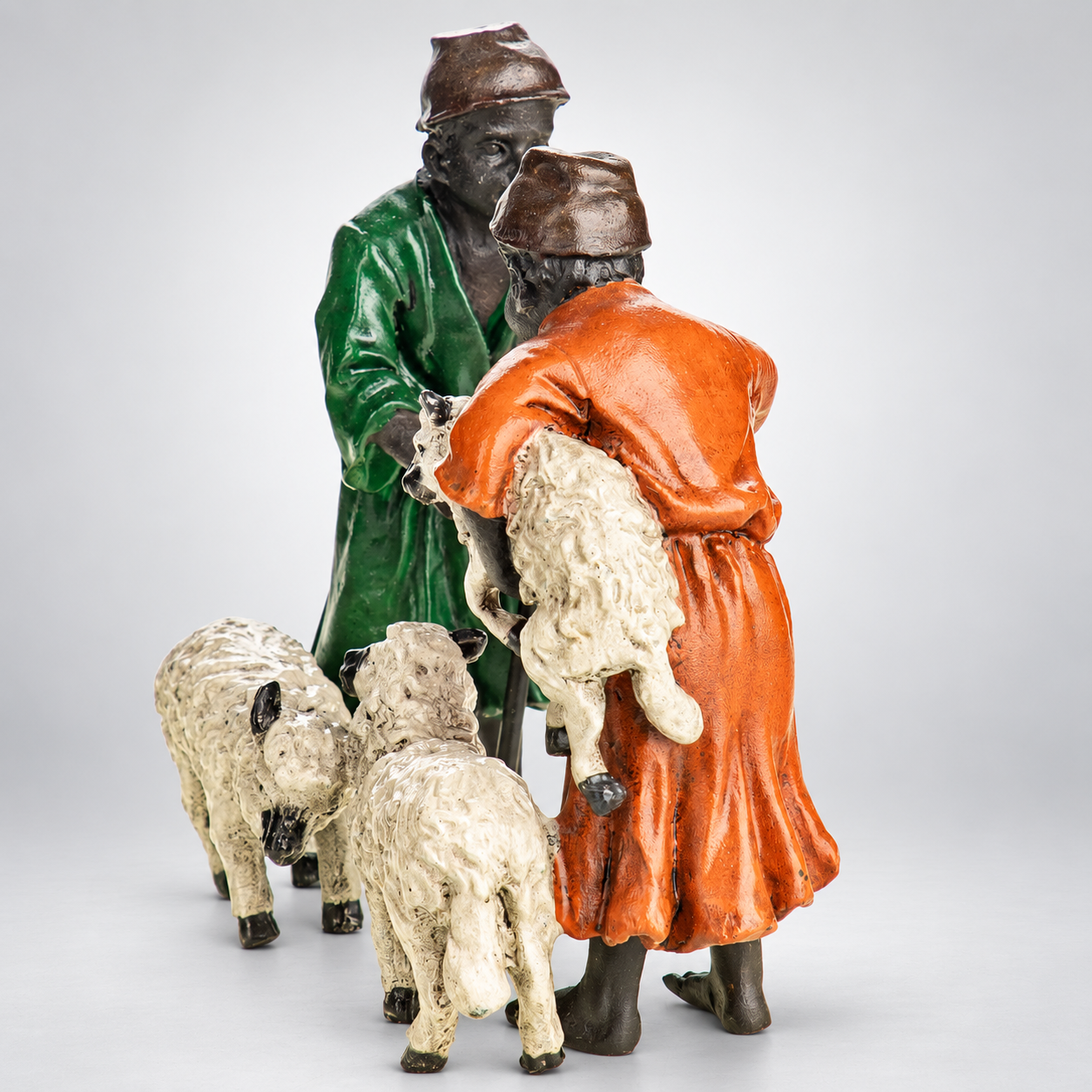 Vienna Bronze Figurine – Cold Painted Miniature