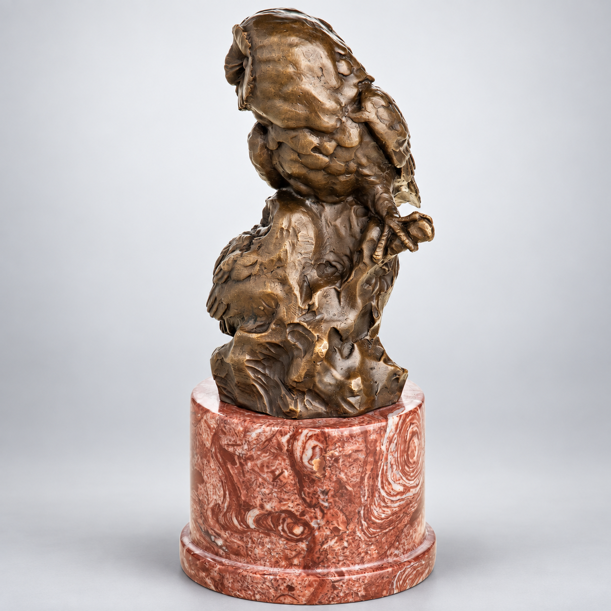 Owls Bronze Sculpture – view 4