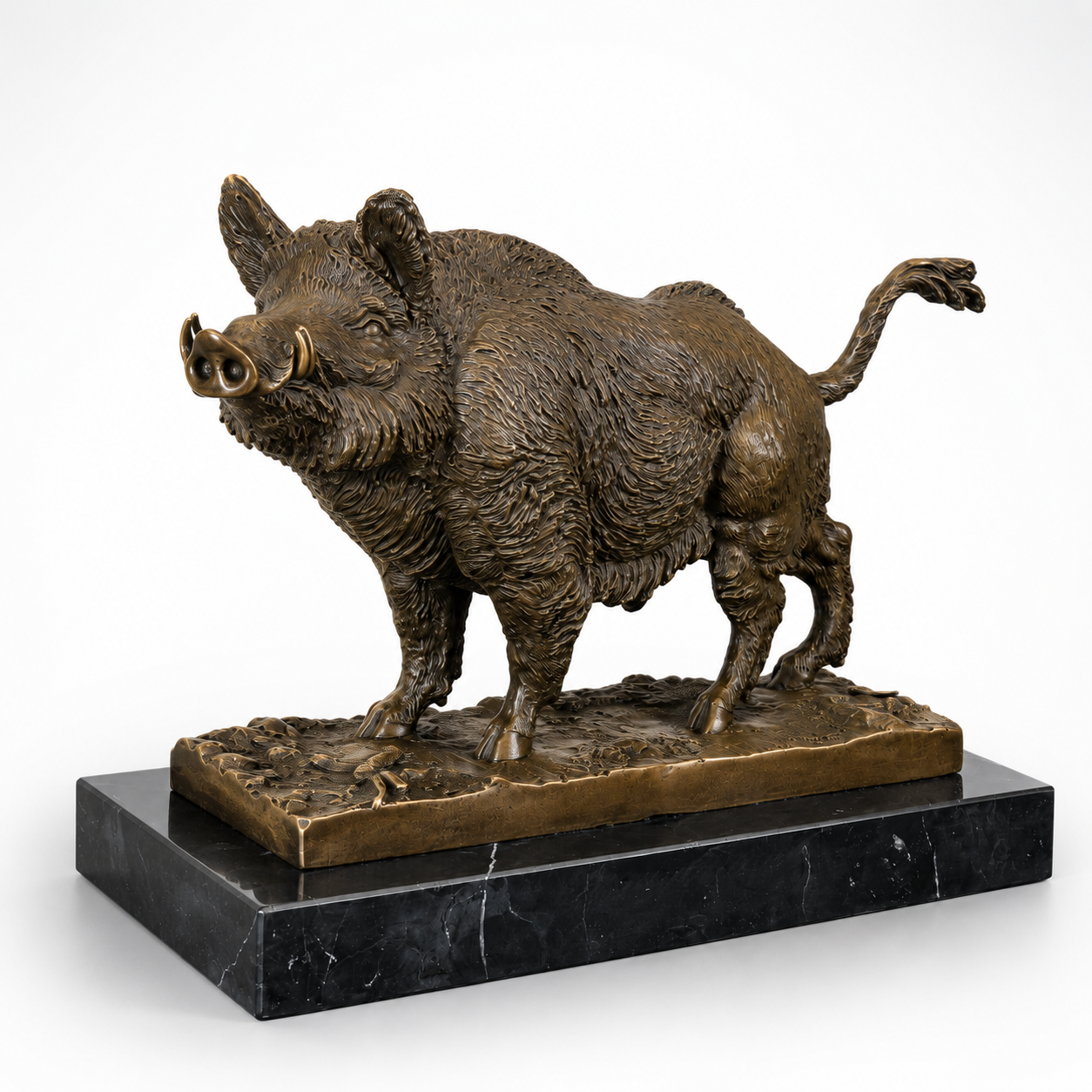 Wild Boar Sculpture | Animal Sculptures | Home Decor | Handcrafted